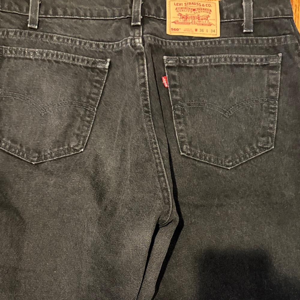 Levi's 560 Charcoal Denim Pants